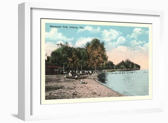 Menominee Park, Oshkosh-null-Framed Art Print