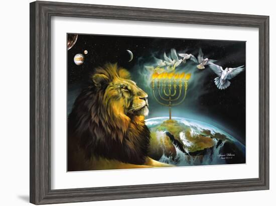 Menorah-Spencer Williams-Framed Giclee Print