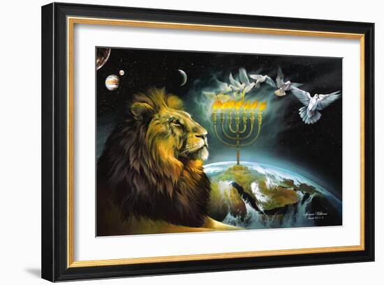 Menorah-Spencer Williams-Framed Giclee Print