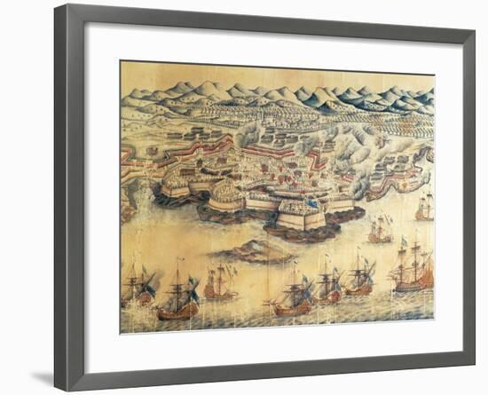 Menorca Occupied by the British During the Seven Years' War-null-Framed Giclee Print