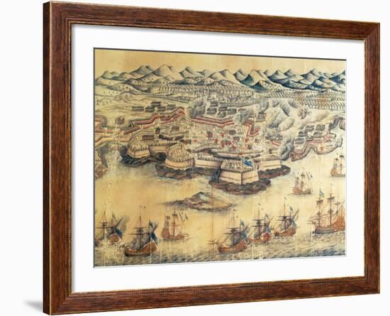 Menorca Occupied by the British During the Seven Years' War-null-Framed Giclee Print