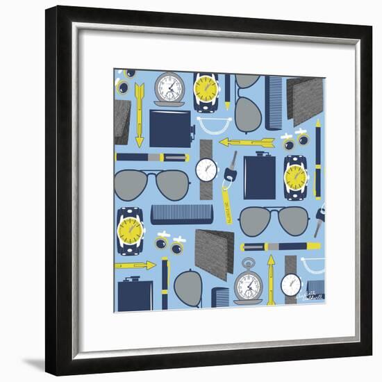 Mens Accessories-Elizabeth Caldwell-Framed Giclee Print