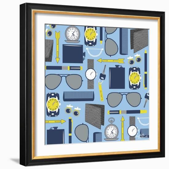 Mens Accessories-Elizabeth Caldwell-Framed Giclee Print