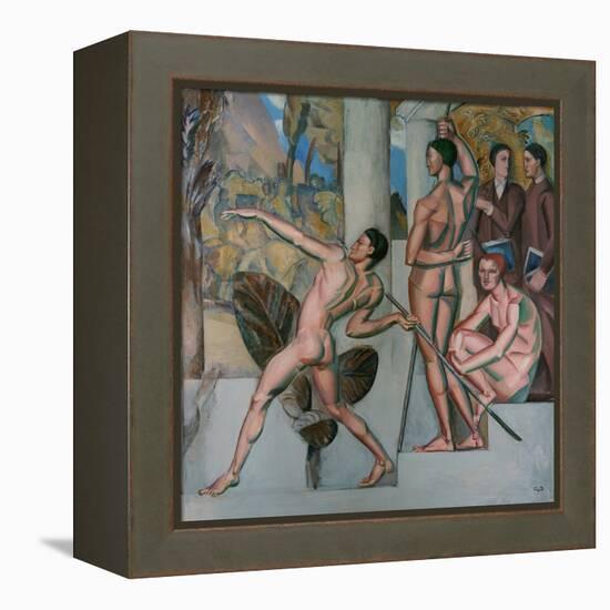 Mens Sana in Corpore Sano (A Healthy Mind in a Healthy Bod), 1912-Georg Pauli-Framed Premier Image Canvas