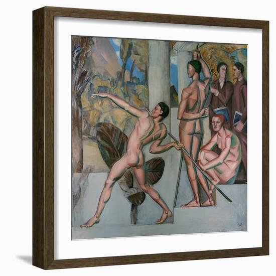 Mens Sana in Corpore Sano (A Healthy Mind in a Healthy Bod), 1912-Georg Pauli-Framed Giclee Print