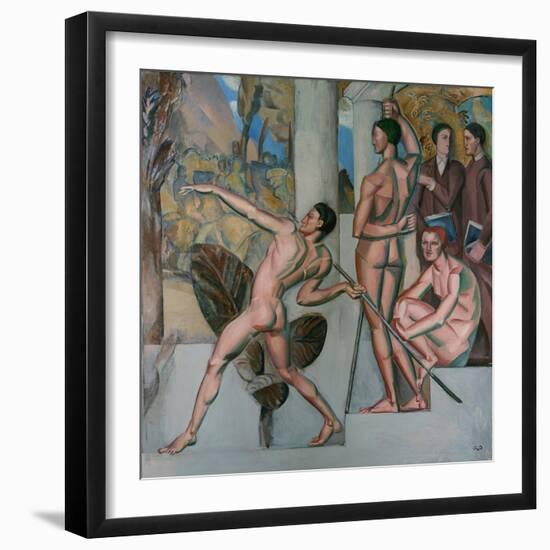 Mens Sana in Corpore Sano (A Healthy Mind in a Healthy Bod), 1912-Georg Pauli-Framed Giclee Print