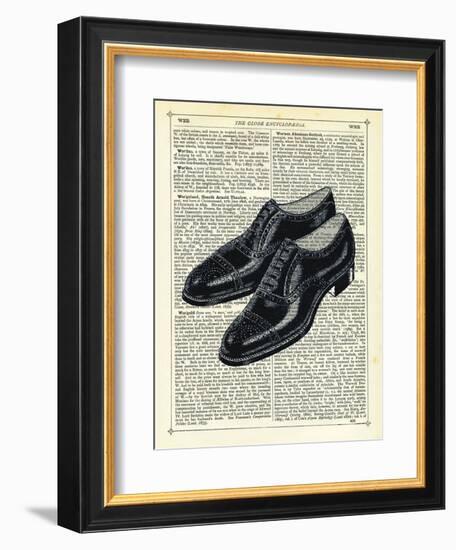 Mens Shoes-Marion Mcconaghie-Framed Art Print