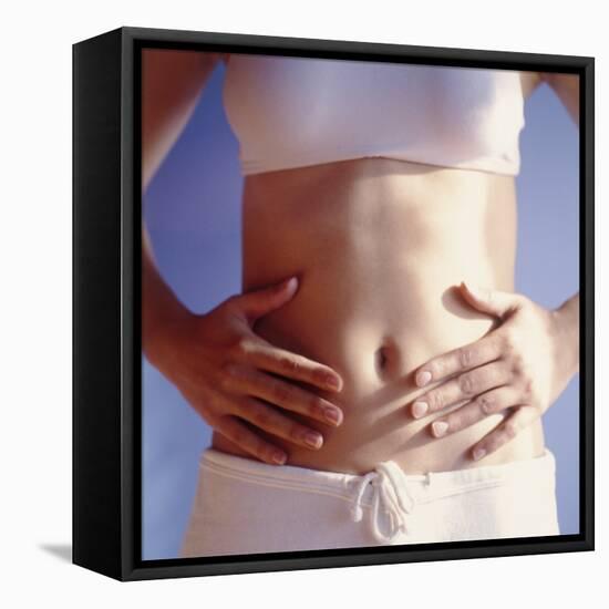 Menstrual Cramps-Cristina-Framed Premier Image Canvas