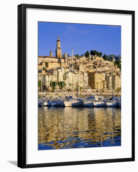 Menton, Cote d'Azur, Provence, France-Gavin Hellier-Framed Photographic Print