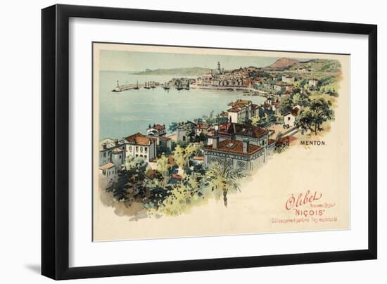 Menton, France-null-Framed Giclee Print