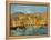 Menton Harbour, (Oil on Canvas)-Laurent Lucien Gsell-Framed Premier Image Canvas