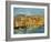 Menton Harbour, (Oil on Canvas)-Laurent Lucien Gsell-Framed Giclee Print