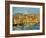 Menton Harbour, (Oil on Canvas)-Laurent Lucien Gsell-Framed Giclee Print