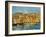 Menton Harbour, (Oil on Canvas)-Laurent Lucien Gsell-Framed Giclee Print