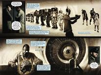 Zombies vs. Robots - Comic Page with Panels-Menton Matthews III-Framed Premium Giclee Print
