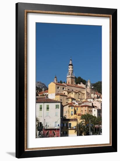 Menton, Provence-Alpes-Cote D'Azur, French Riviera, France, Mediterranean, Europe-Sergio Pitamitz-Framed Photographic Print