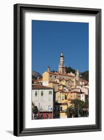 Menton, Provence-Alpes-Cote D'Azur, French Riviera, France, Mediterranean, Europe-Sergio Pitamitz-Framed Photographic Print