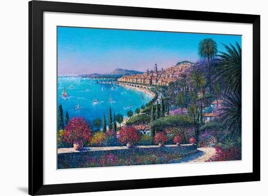 Menton-Guy Dessapt-Framed Art Print