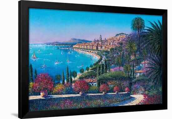 Menton-Guy Dessapt-Framed Art Print