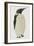 Menu in the Shape on an Emperor Penguin, for the Midwinter's Day Dinner, Cape Evans, 22nd June 1912-Edward W. Nelson-Framed Giclee Print