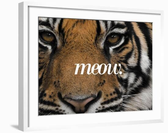 Meow-Thorsten Milse-Framed Art Print