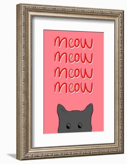 Meow-Emily Navas-Framed Photographic Print