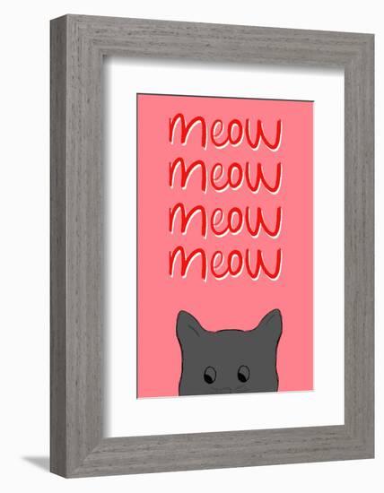 Meow-Emily Navas-Framed Photographic Print