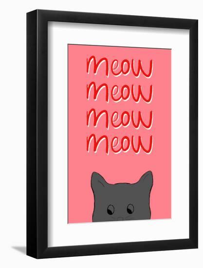 Meow-Emily Navas-Framed Photographic Print