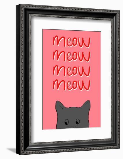 Meow-Emily Navas-Framed Photographic Print