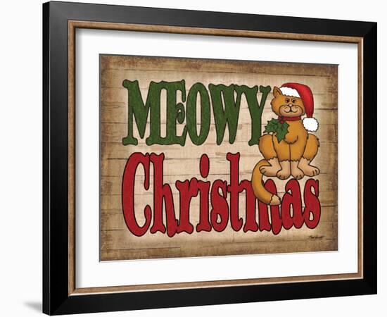 Meowy Christmas-Todd Williams-Framed Art Print