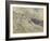 Mer De Glace, 1856 (W/C over Graphite with Gouache on Paper)-Henry Moore-Framed Giclee Print