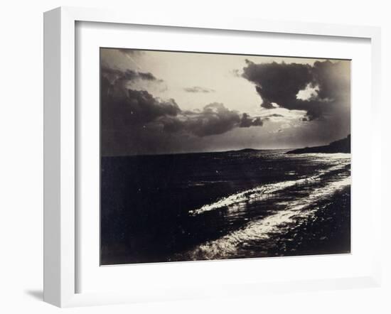 Mer Méditerranée, Mont Agde-Gustave Le Gray-Framed Giclee Print