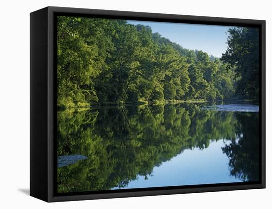 Meramec River, Bennett Spring State Park, Missouri, USA-Charles Gurche-Framed Premier Image Canvas