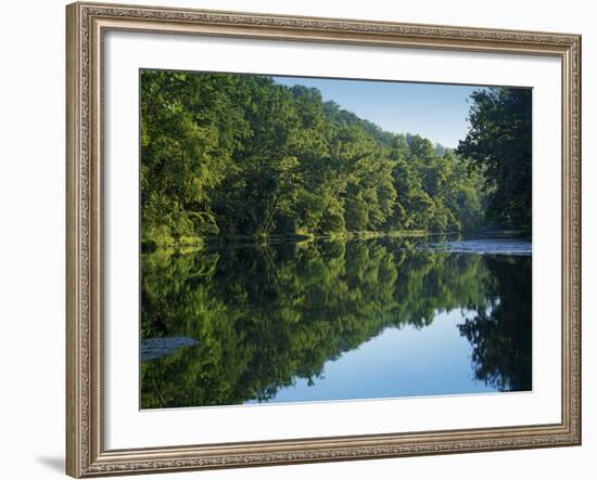 Meramec River, Bennett Spring State Park, Missouri, USA-Charles Gurche-Framed Photographic Print