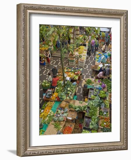 Mercado Dos Lavradores, the Covered Market For Producers of Island Food, Funchal, Madeira, Portugal-Neale Clarke-Framed Photographic Print