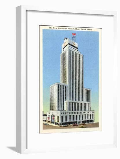 Mercantile Bank, Dallas, Texas-null-Framed Art Print