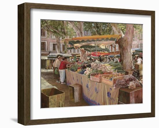 Mercato Provenzale-Guido Borelli-Framed Giclee Print