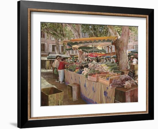 Mercato Provenzale-Guido Borelli-Framed Giclee Print