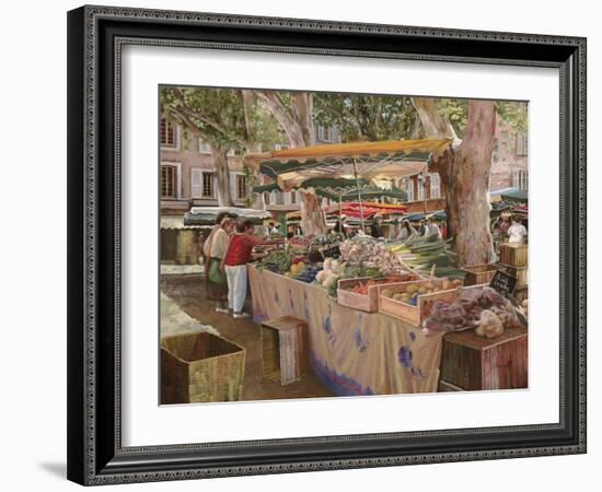 Mercato Provenzale-Guido Borelli-Framed Giclee Print