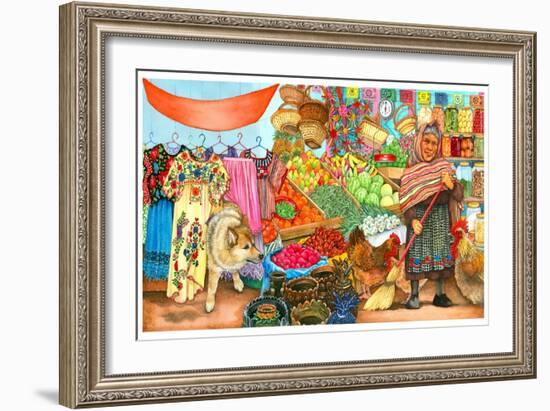 Mercato-Wendy Edelson-Framed Giclee Print