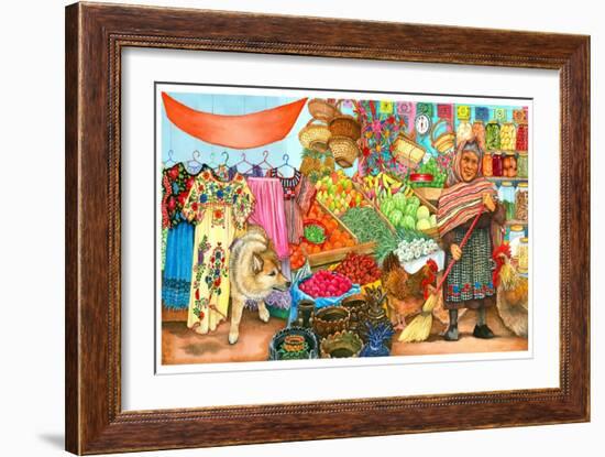 Mercato-Wendy Edelson-Framed Giclee Print