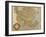 Mercator's Map of Asia-Science Source-Framed Giclee Print