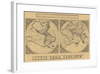 Mercator S World Map 1524 Art Print Gerardus Mercator Art Com Mercator S World Map 1524 Art Print Gerardus Mercator Art Com