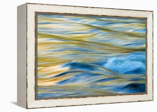 Merced River Abstract & Afternoon Light Natural Detail Yosemite-Vincent James-Framed Premier Image Canvas