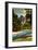 Merced River Rafting - Yosemite National Park, California-Lantern Press-Framed Art Print