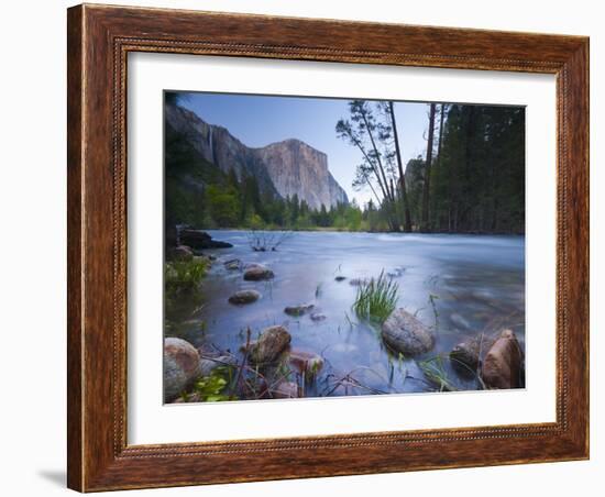 Merced River, Yosemite National Park, California, USA-Alan Copson-Framed Photographic Print