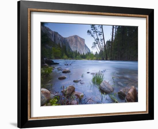 Merced River, Yosemite National Park, California, USA-Alan Copson-Framed Photographic Print