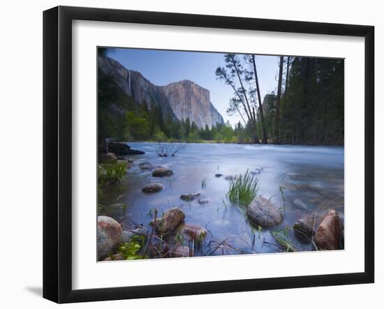 Merced River, Yosemite National Park, California, USA-Alan Copson-Framed Photographic Print