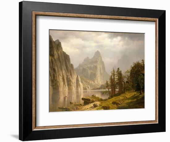 Merced River, Yosemite Valley, 1866-Albert Bierstadt-Framed Giclee Print