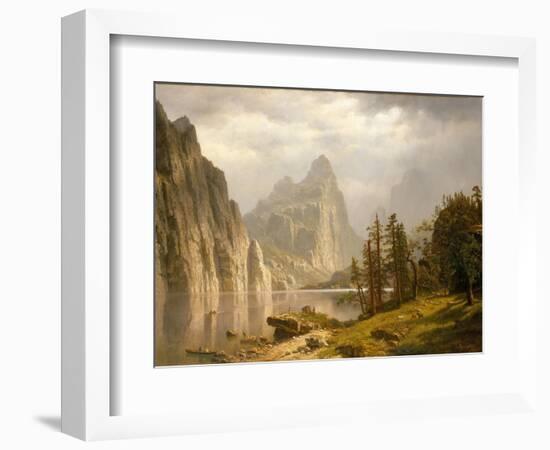 Merced River, Yosemite Valley, 1866-Albert Bierstadt-Framed Giclee Print